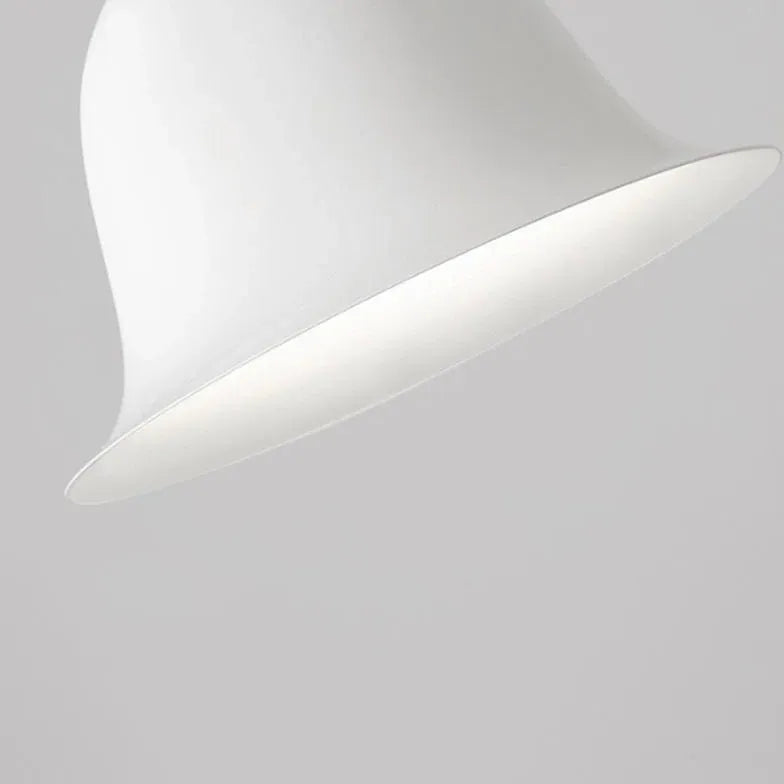 Bell-shaped Cream White Bedroom Pendant Light