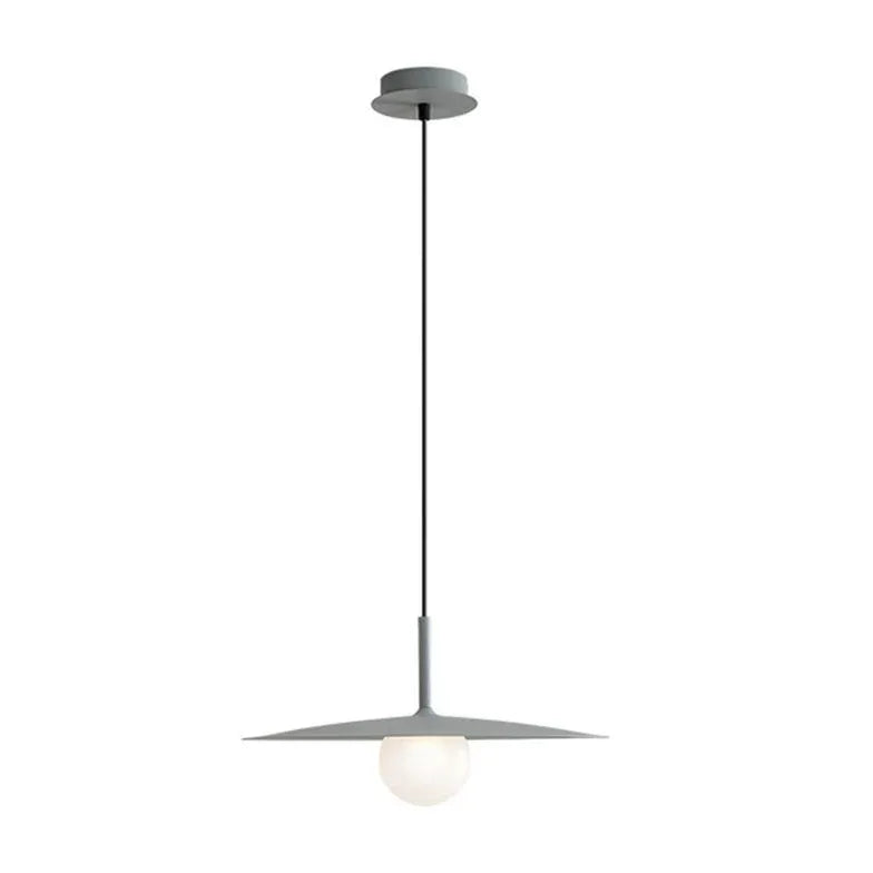 Disc-shaped Shade Black Minimalist Dining Room Pendant Light