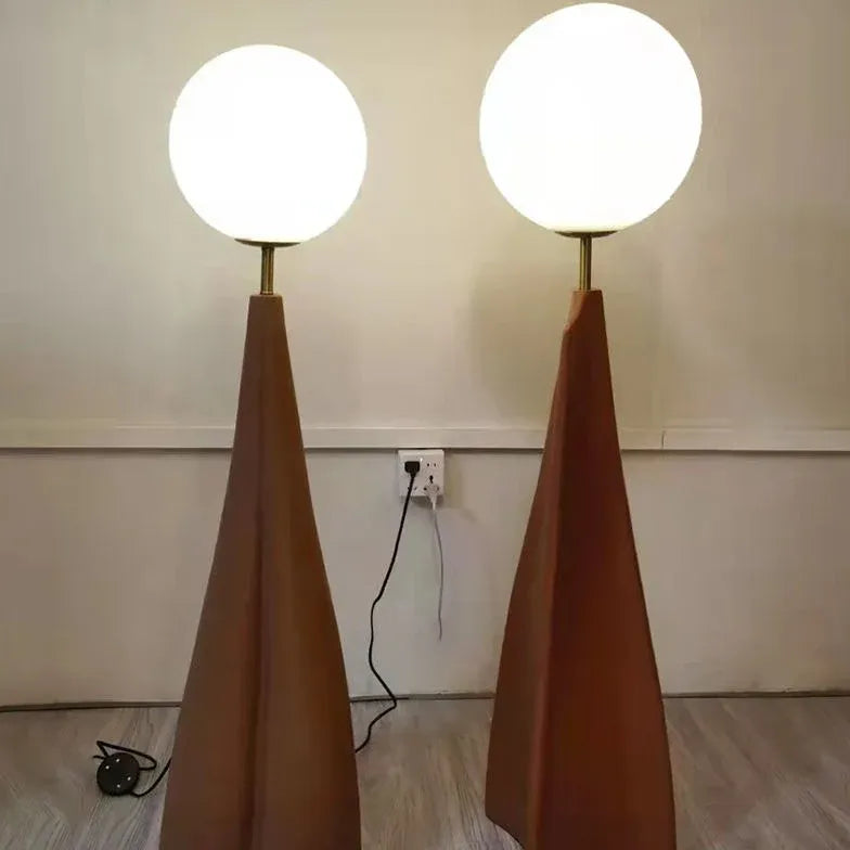 Geometrische Formkugel Schattenstocklampe