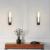 Rectangular Black Modern Living Room Wall Light