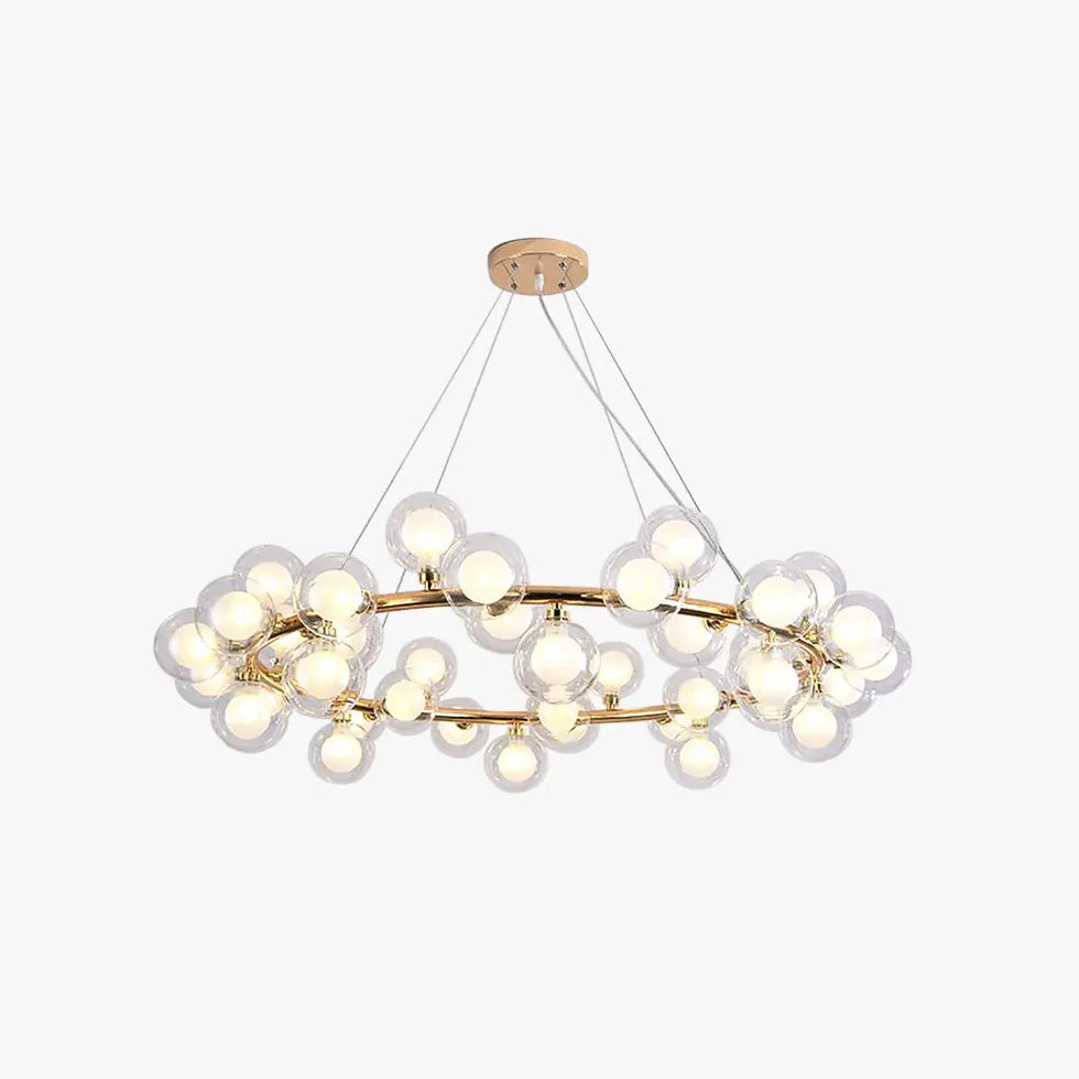 Cluster Pendelleuchte Glas modern nordisch minimalistisch - Clowas.de