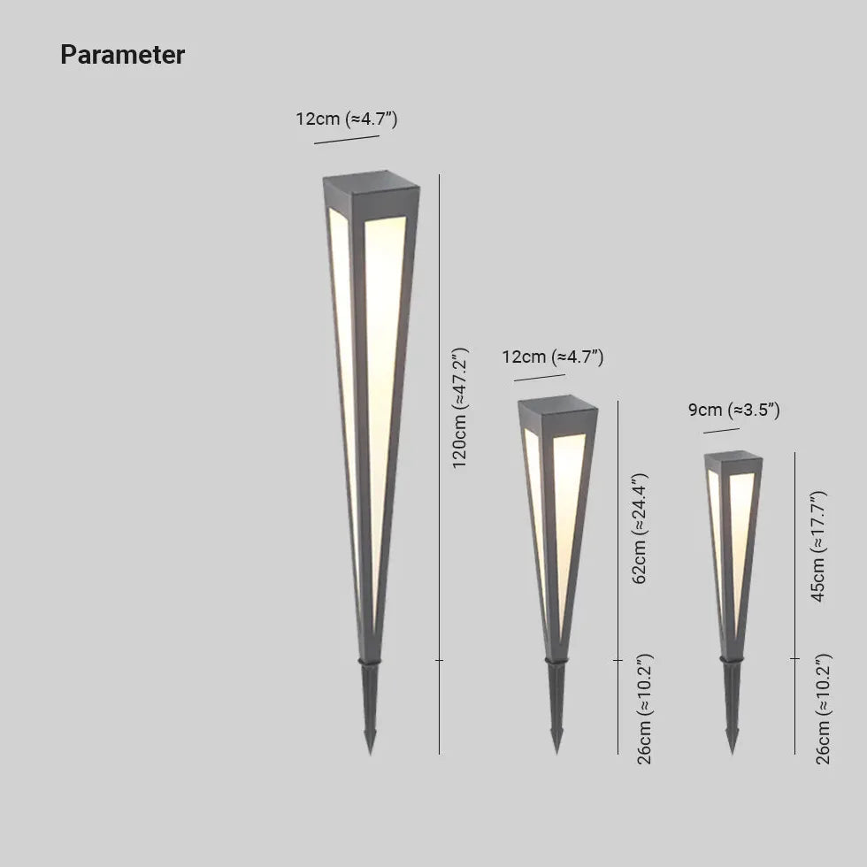 LED Solar Bodenstrahler Outdoor Garten Wasserdicht