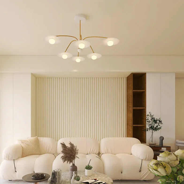 Decken Pendelleuchte Wohnzimmer in nordischem weißen Stil - Clowas.de