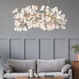 Deckenlampe Kronleuchter mit leichtem Blütenblattdesign - Clowas.de