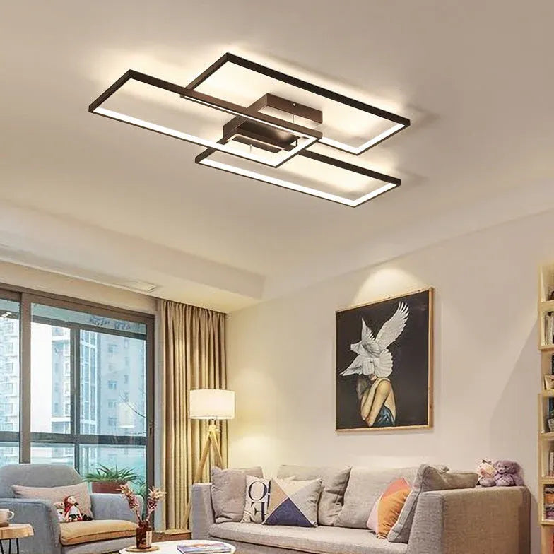 Deckenleuchte 80 cm dimmbar LED skandinavisch kreativ - Clowas.de