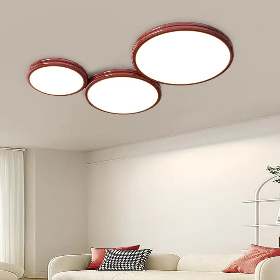 Deckenleuchte Strahler LED runde nordische Vintage - Clowas.de