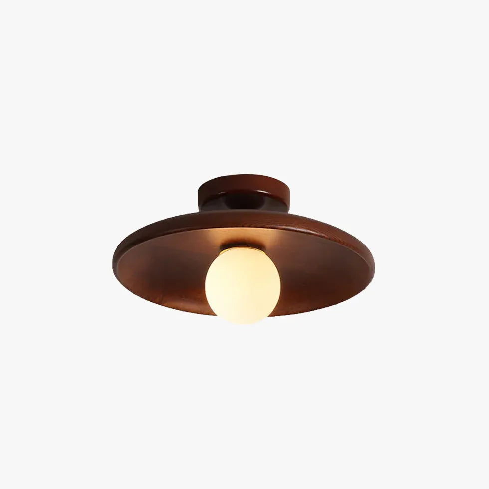 Deckenleuchte Flur Holz modernes schlichtes Design - Clowas.de
