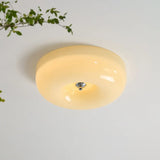 Deckenleuchte Gelb im Bauhaus-Stil mit Glas - Clowas.de