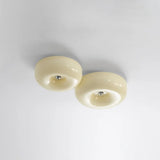 Deckenleuchte Gelb im Bauhaus-Stil mit Glas - Clowas.de