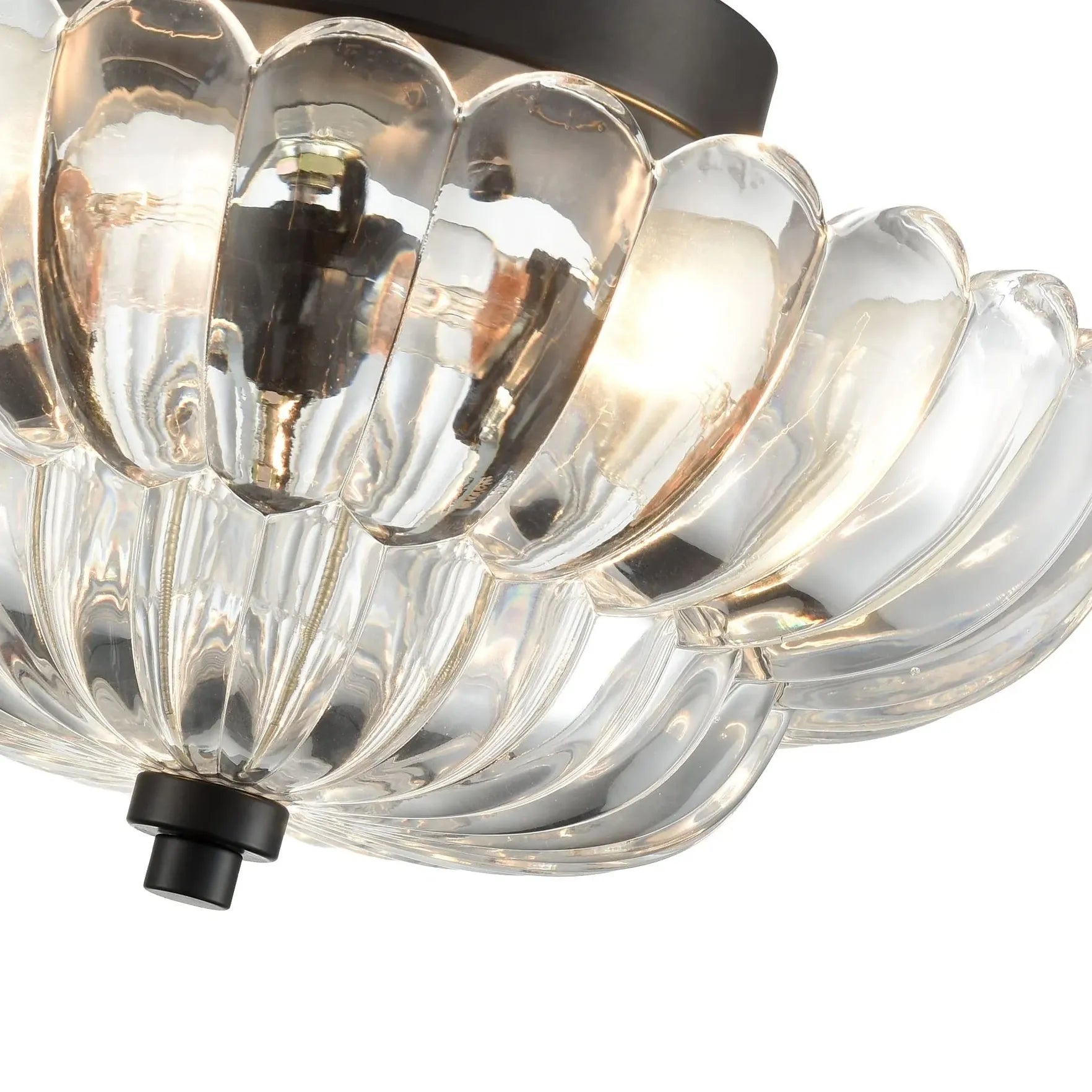 Deckenleuchte Glas flach im nordischen Luxusdesign - Clowas.de