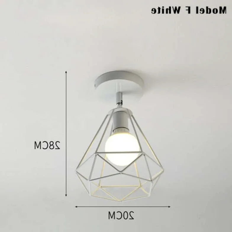 Deckenleuchte Industrial Look Metall Nordische Kreative Deckenlampe - Clowas.de