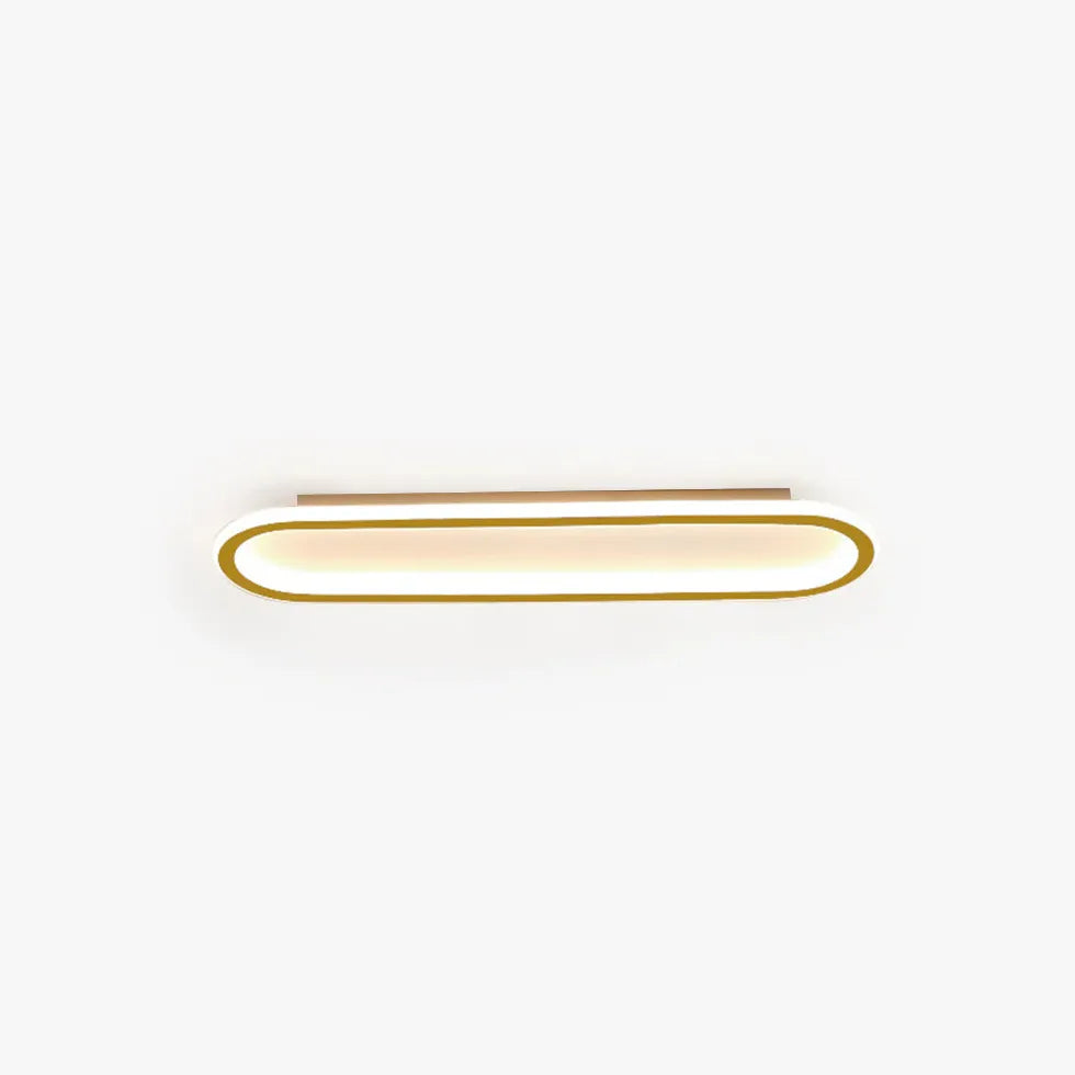 Deckenleuchte LED Farbwechsel modern ovales Design - Clowas.de