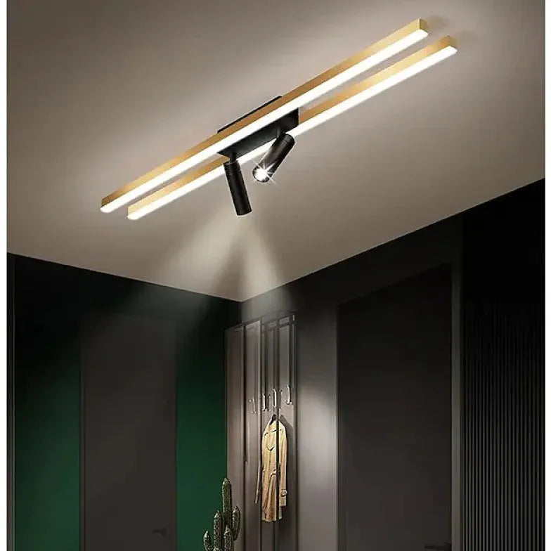 Deckenleuchte LED Spot im eleganten Goldstil - Clowas.de