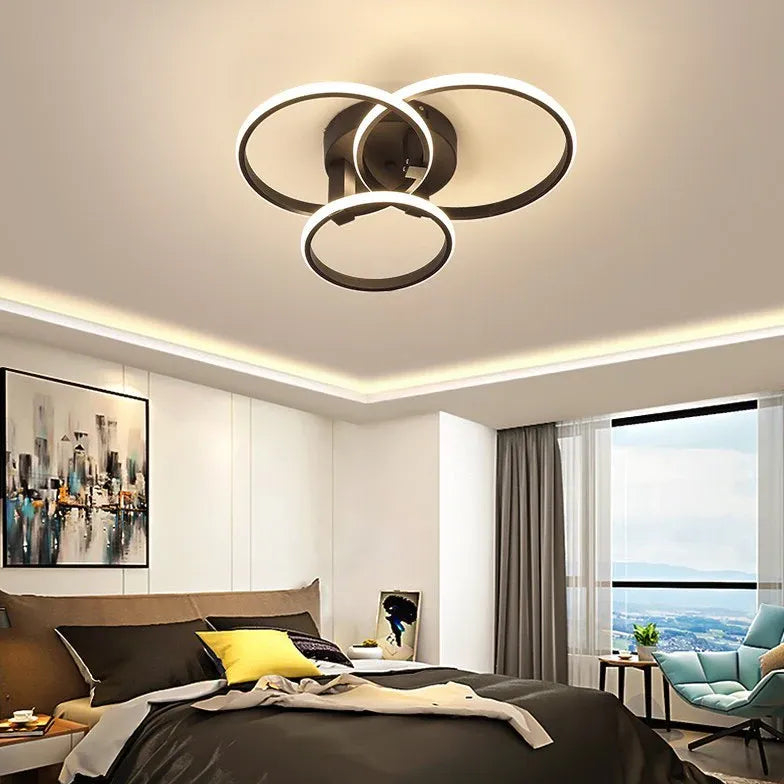 Deckenleuchte Ringe modern kreativ nordisch Design - Clowas.de