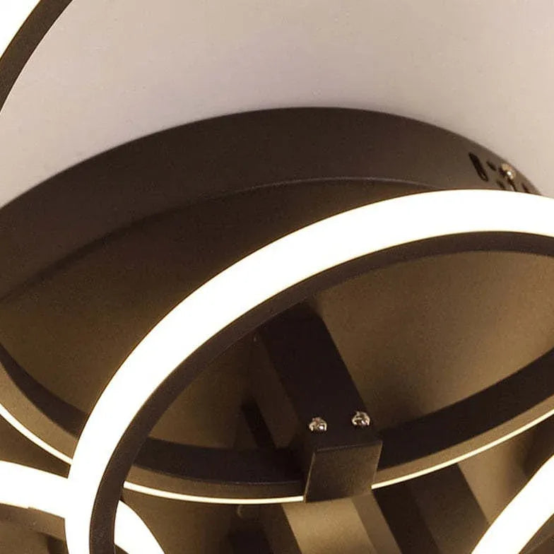 Deckenleuchte Ringe modern kreativ nordisch Design - Clowas.de