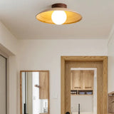 Deckenleuchte schlicht im japanischen minimalistischen Holzstil - Clowas.de