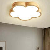 Deckenleuchte Sterne im kreativen einfachen Holzdesign - Clowas.de