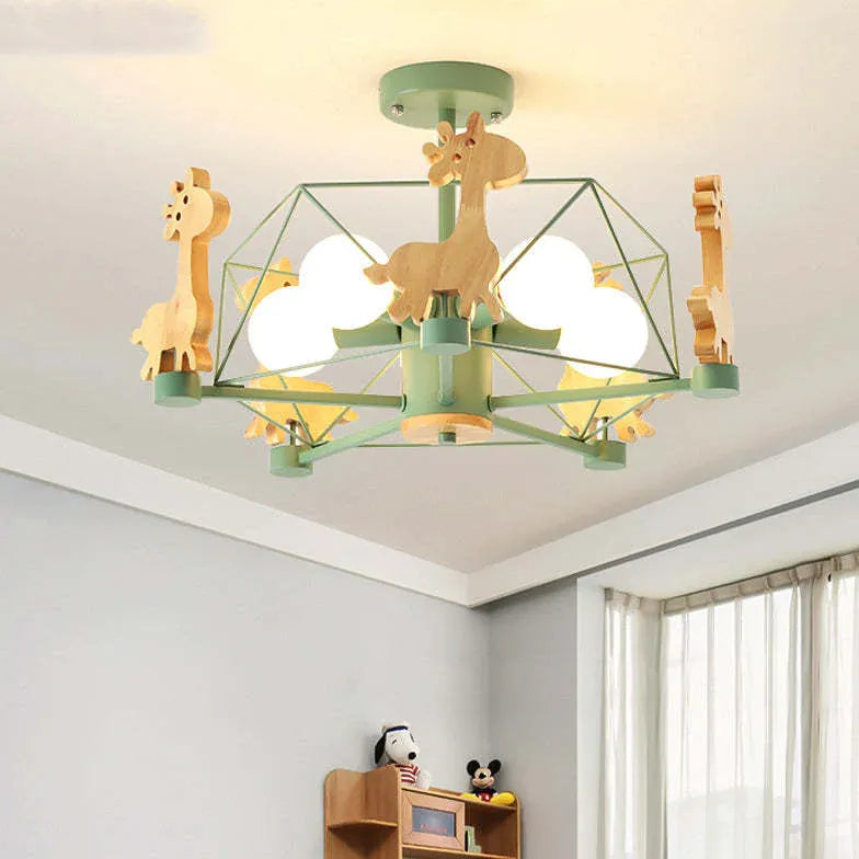 Deckenleuchten fürs Schlafzimmer nordisch Holz Cartoon - Clowas.de