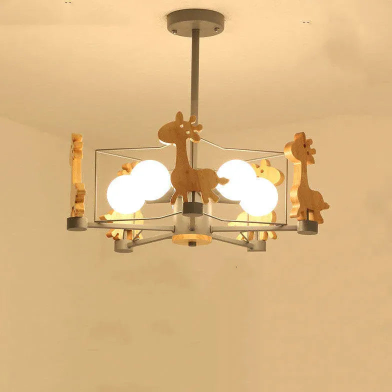 Deckenleuchten fürs Schlafzimmer nordisch Holz Cartoon - Clowas.de
