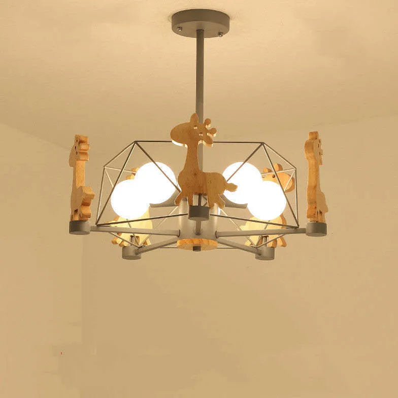 Deckenleuchten fürs Schlafzimmer nordisch Holz Cartoon - Clowas.de