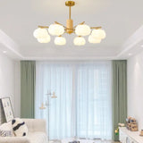 Deckenleuchten Gold im japanischen Creme-Stil für Wohnzimmer - Clowas.de