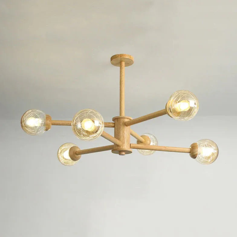 deckenleuchten mit holz nordischer stil und japanische eleganz - Clowas.de