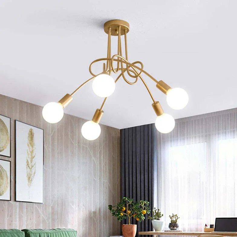Deckenleuchten modern wohnzimmer im nordischen leichten Stil - Clowas.de