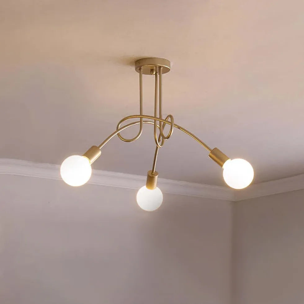 Deckenleuchten modern wohnzimmer im nordischen leichten Stil - Clowas.de