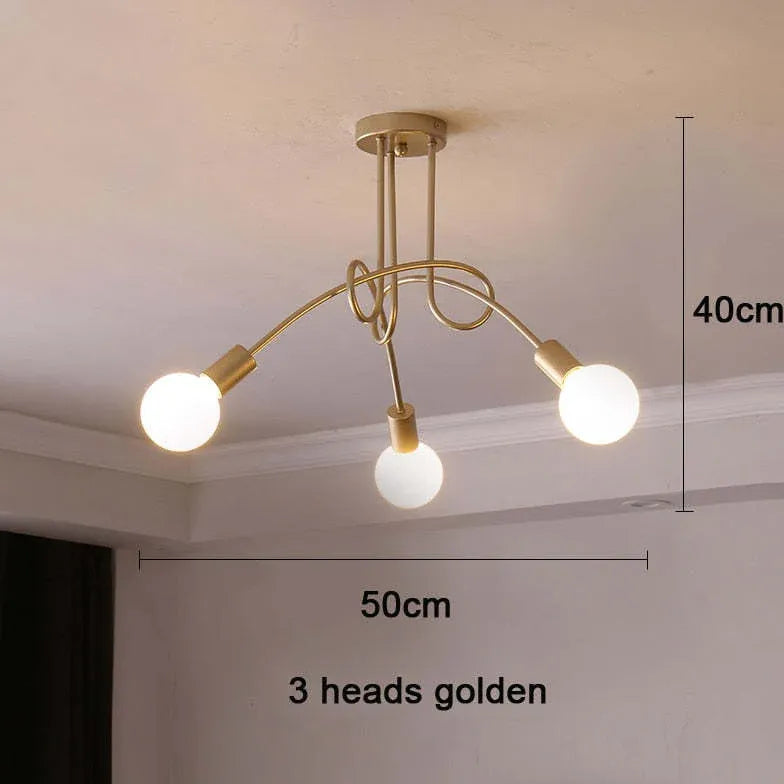 Deckenleuchten modern wohnzimmer im nordischen leichten Stil - Clowas.de