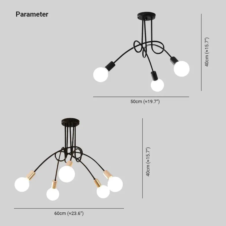 Deckenleuchten modern wohnzimmer im nordischen leichten Stil - Clowas.de