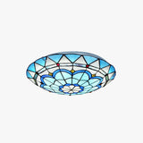 Deckenleuchten Vintage Europäisch Buntglas Retro Stil - Clowas.de