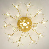 Deckenleuchten Wohnzimmer dimmbar moderne runde kristalllampe - Clowas.de