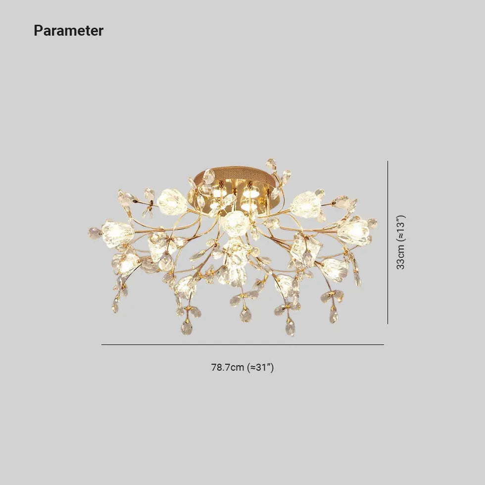 Deckenleuchten Wohnzimmer dimmbar moderne runde kristalllampe - Clowas.de