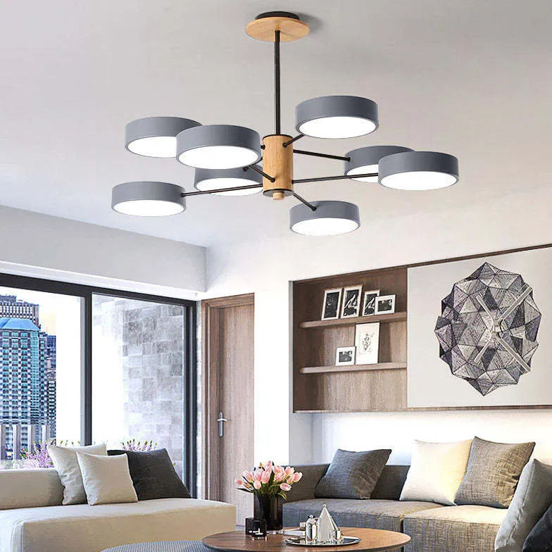 Deckenleuchten wohnzimmer led nordischer moderner Stil - Clowas.de