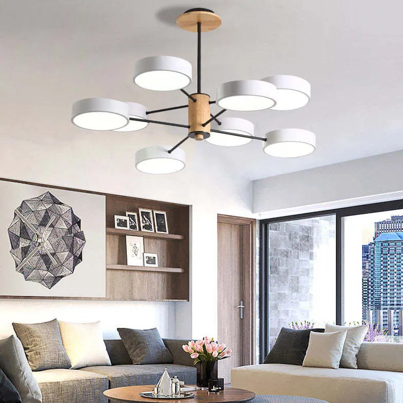 Deckenleuchten wohnzimmer led nordischer moderner Stil - Clowas.de
