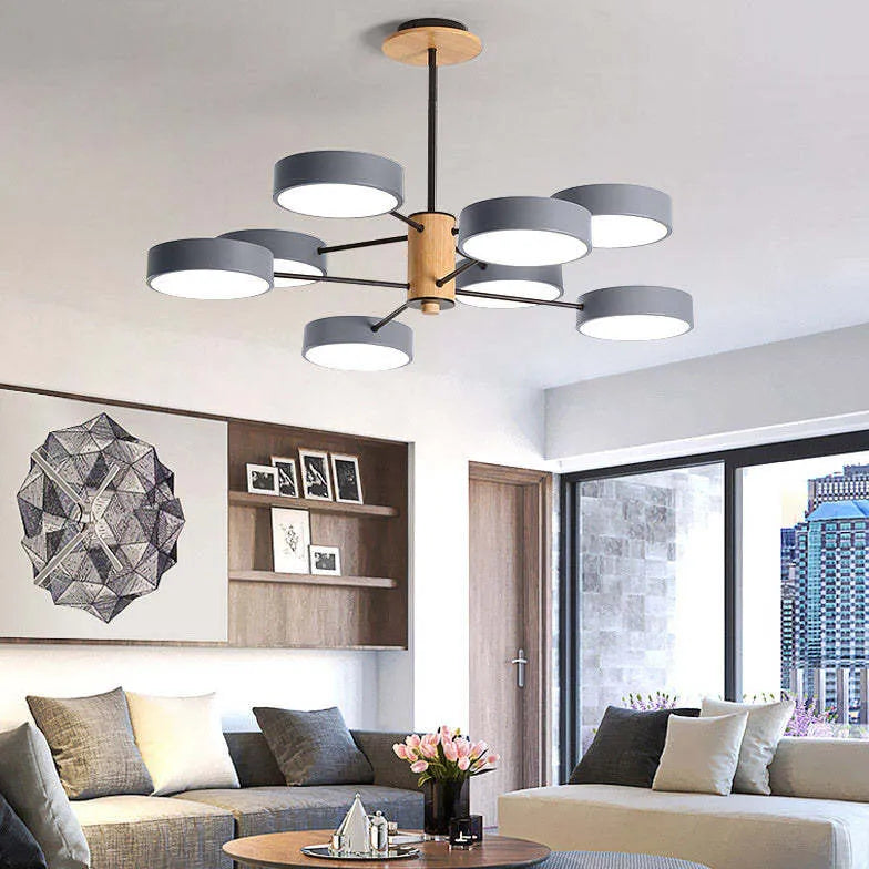 Deckenleuchten wohnzimmer led nordischer moderner Stil - Clowas.de