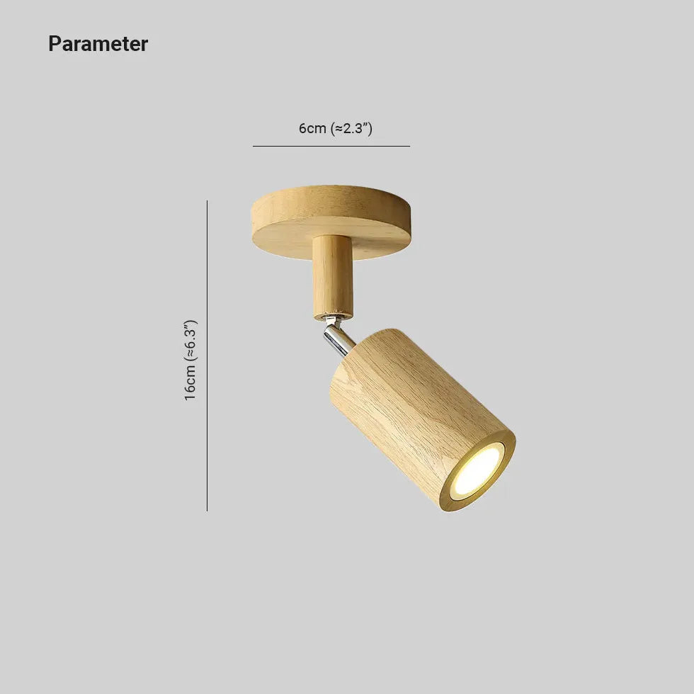 Deckenstrahler dimmbar Huchelnholz für Flur und Garderobe - Clowas.de