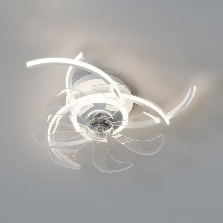 Deckenventilator mit LED Licht im modernen Design - Clowas.de