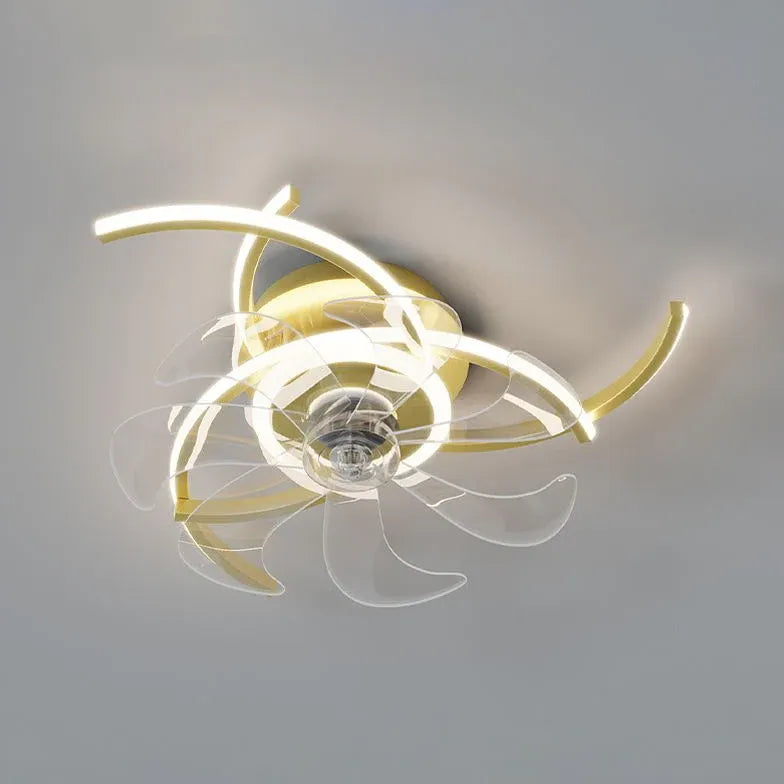 Deckenventilator mit LED Licht im modernen Design - Clowas.de