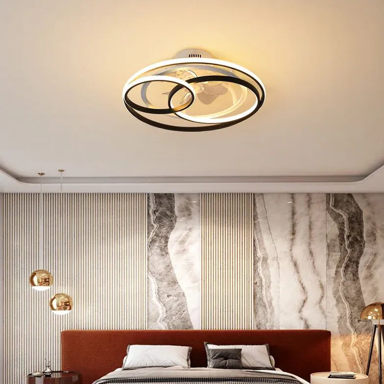 Deckenventilator mit Licht Schlafzimmer im modernen LED-Design - Clowas.de