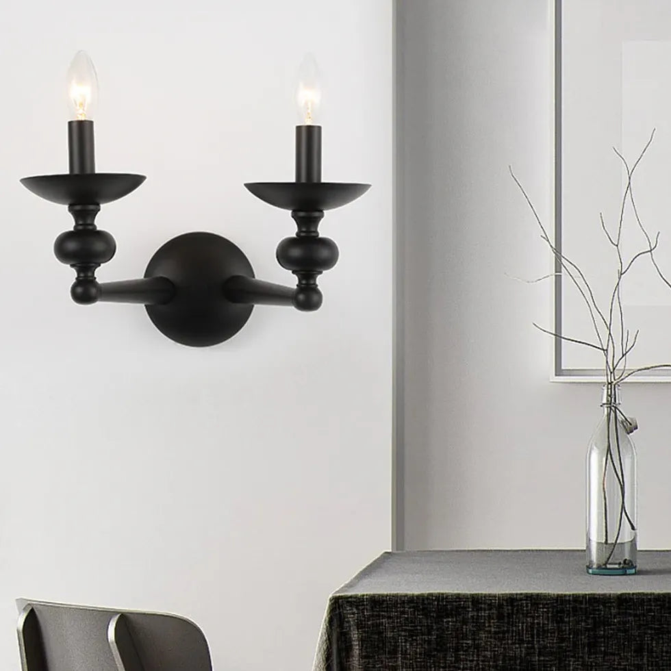 Design Deckenleuchte Schwarz im Vintage-Eisenstil - Clowas.de