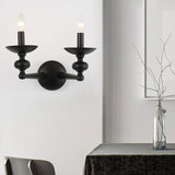 Design Deckenleuchte Schwarz im Vintage-Eisenstil - Clowas.de