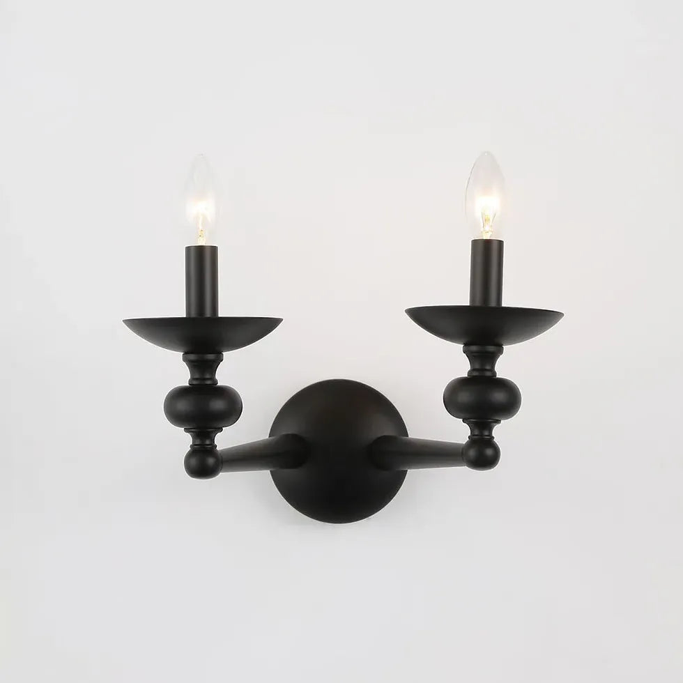Design Deckenleuchte Schwarz im Vintage-Eisenstil - Clowas.de