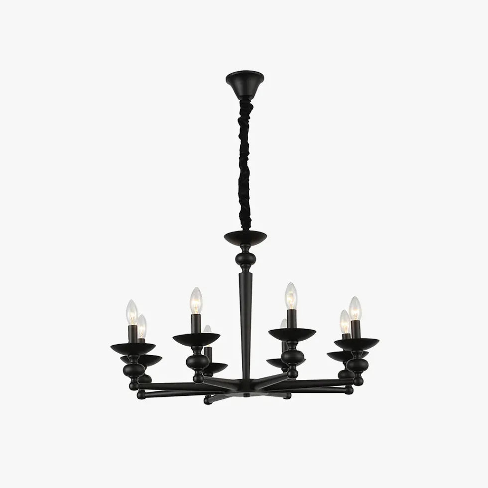 Design Deckenleuchte Schwarz im Vintage-Eisenstil - Clowas.de