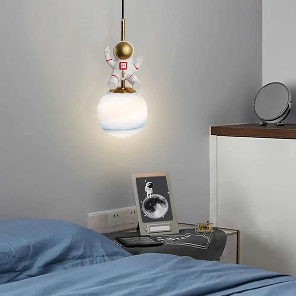 Design Hängeleuchte Leuchten Leicht Luxus Astronaut - Clowas.de