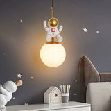Design Hängeleuchte Leuchten Leicht Luxus Astronaut - Clowas.de