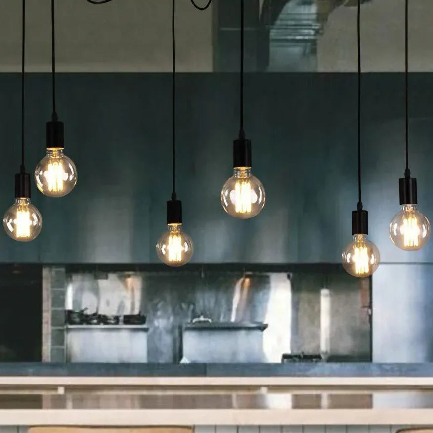 Design Pendelleuchte Wohnzimmer im industriellen Vintage-Stil - Clowas.de