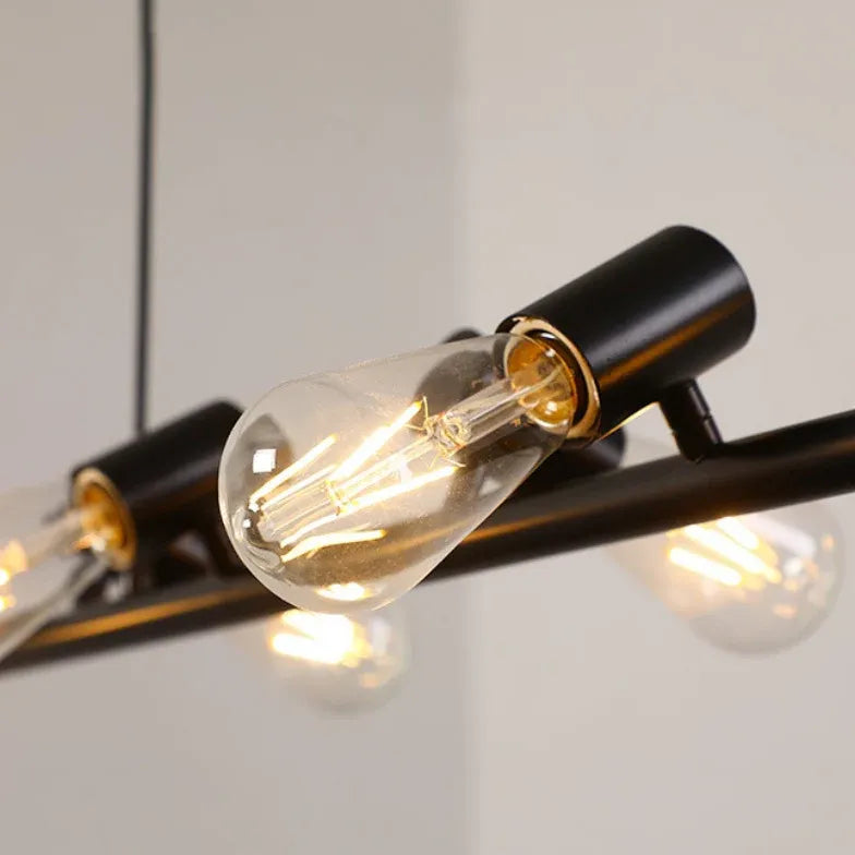 Design Pendelleuchten Esstisch im industriellen Eisenstil - Clowas.de