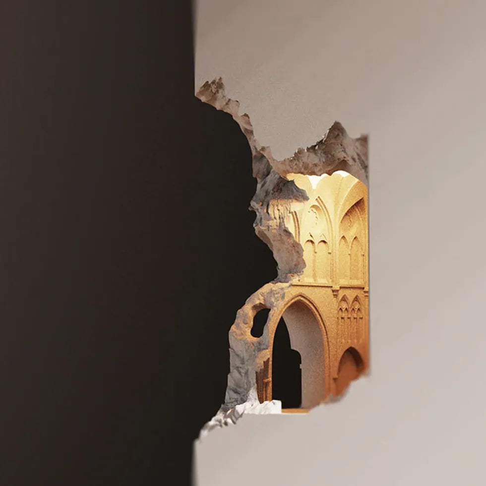 Design Wandleuchte innen modernes und schlichtes rundes Design - Clowas.de