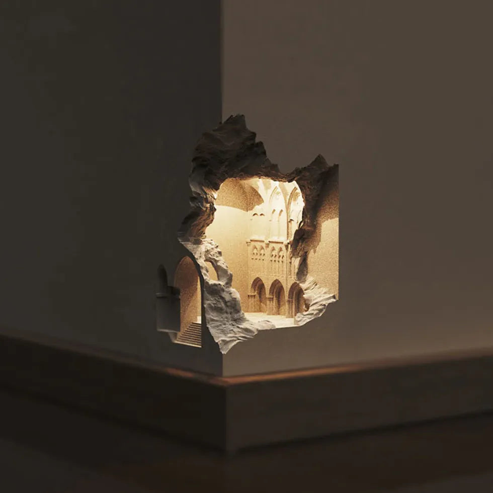 Design Wandleuchte innen modernes und schlichtes rundes Design - Clowas.de